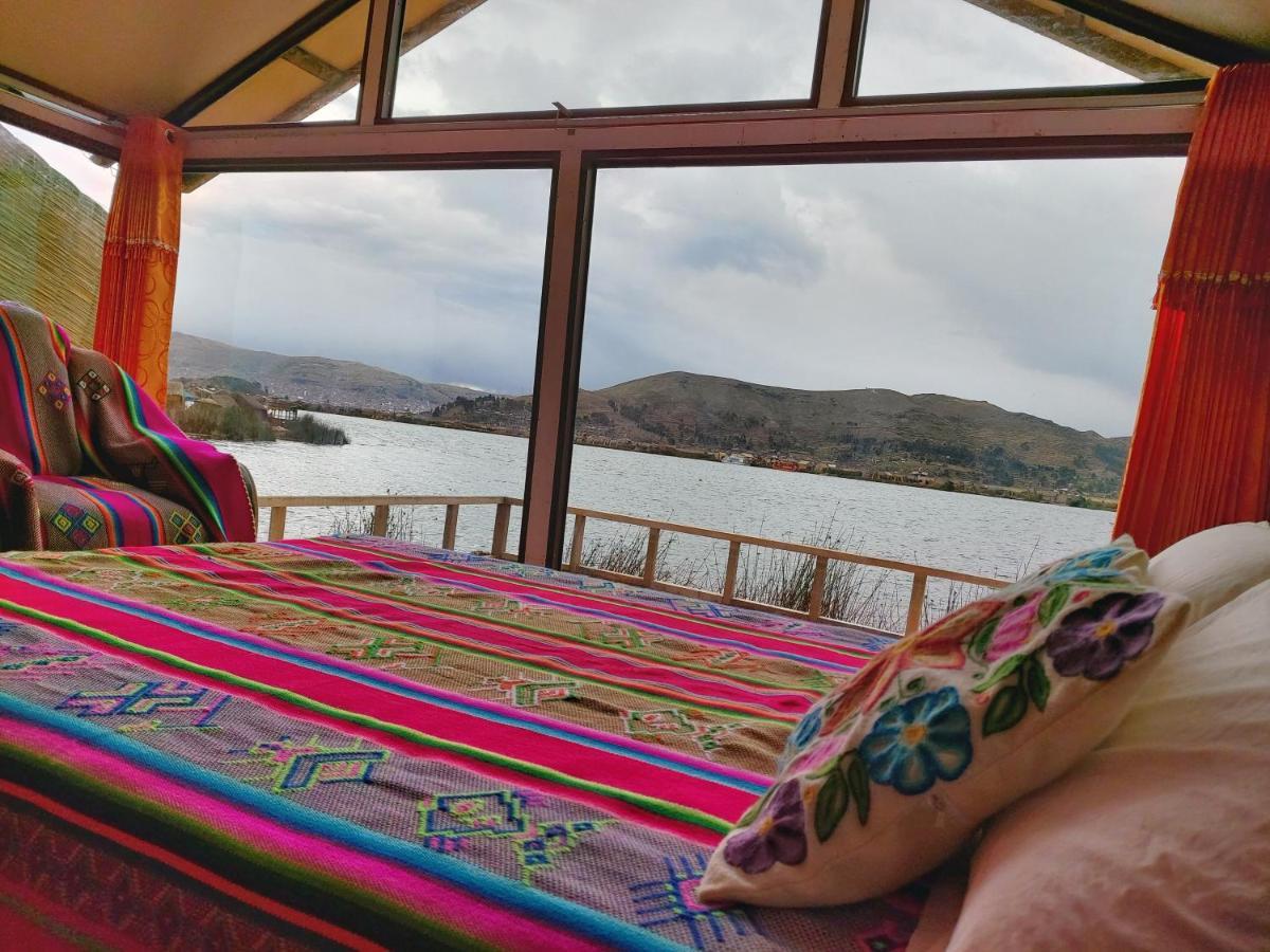 Uros Titicaca Marca Lodge ปูโน ภายนอก รูปภาพ