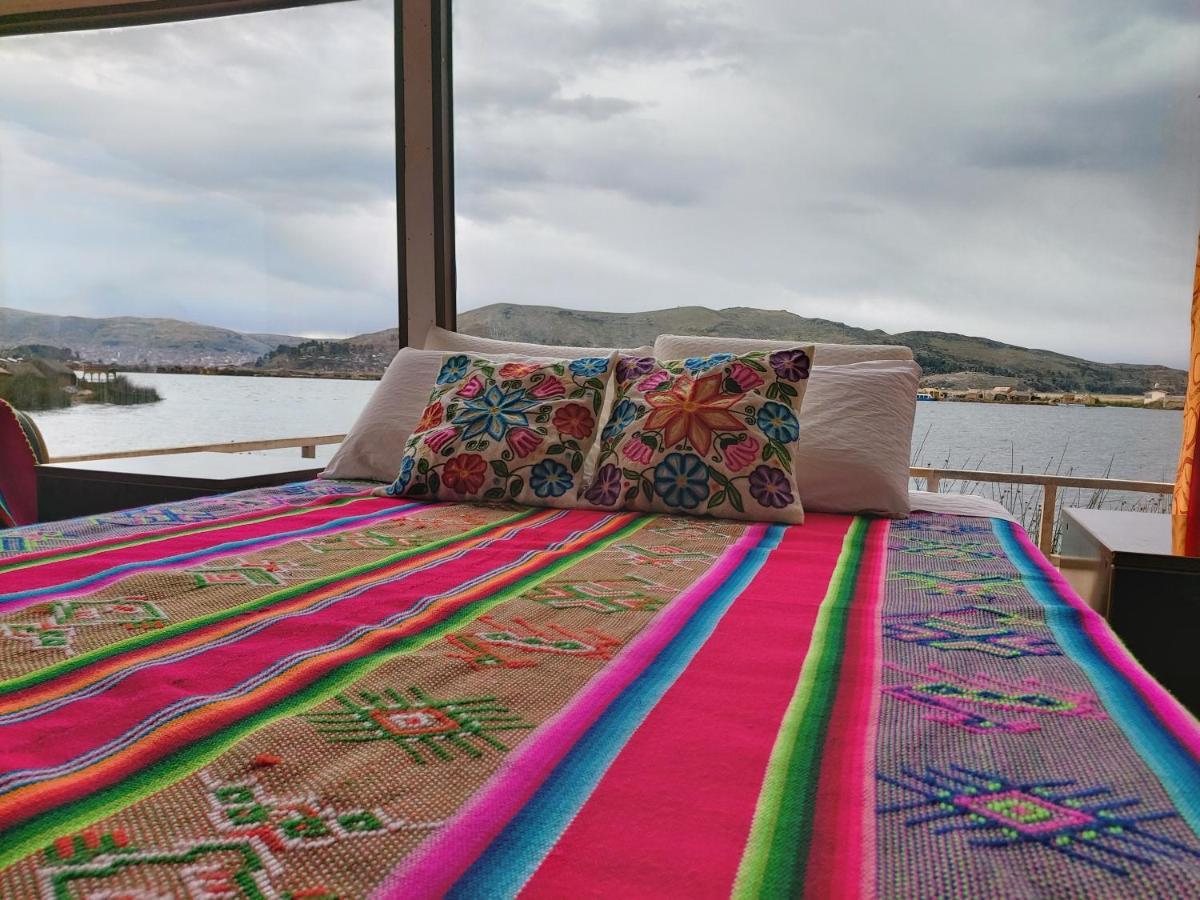 Uros Titicaca Marca Lodge ปูโน ภายนอก รูปภาพ