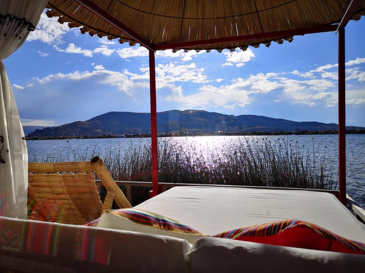 Uros Titicaca Marca Lodge ปูโน ภายนอก รูปภาพ