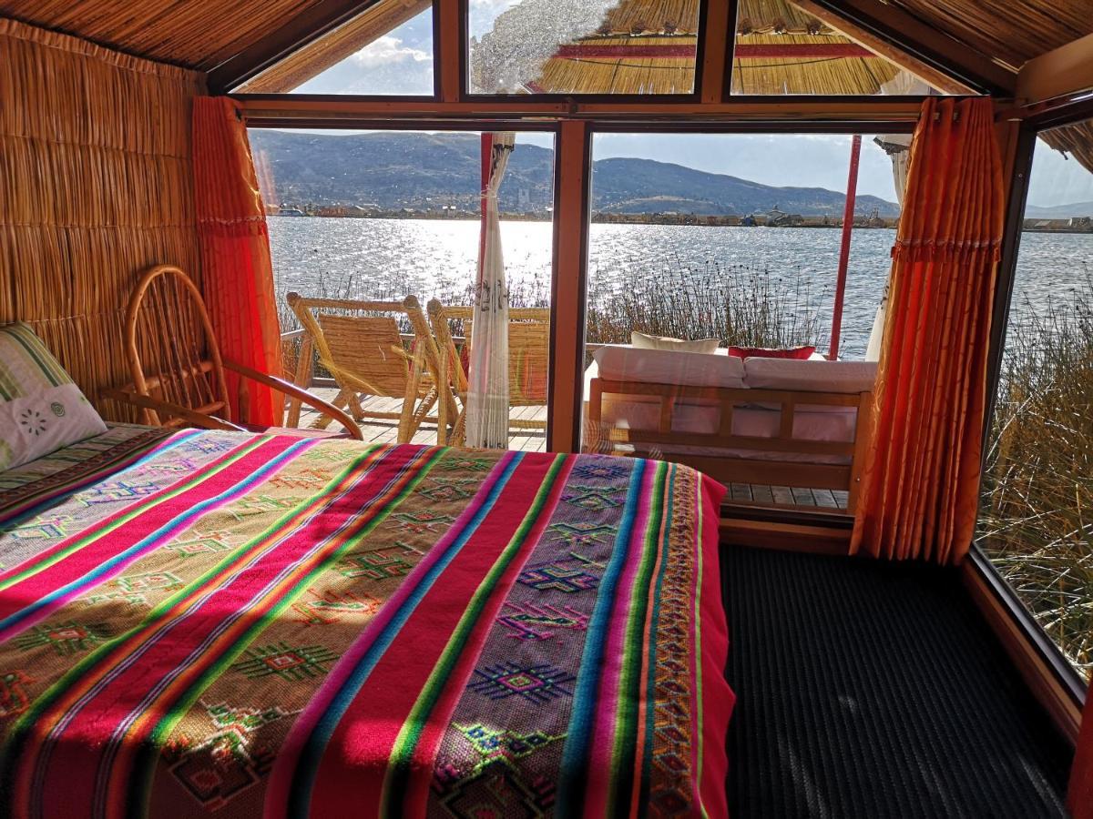 Uros Titicaca Marca Lodge ปูโน ภายนอก รูปภาพ
