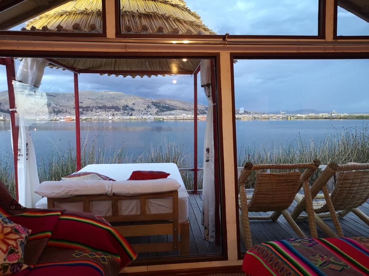 Uros Titicaca Marca Lodge ปูโน ภายนอก รูปภาพ