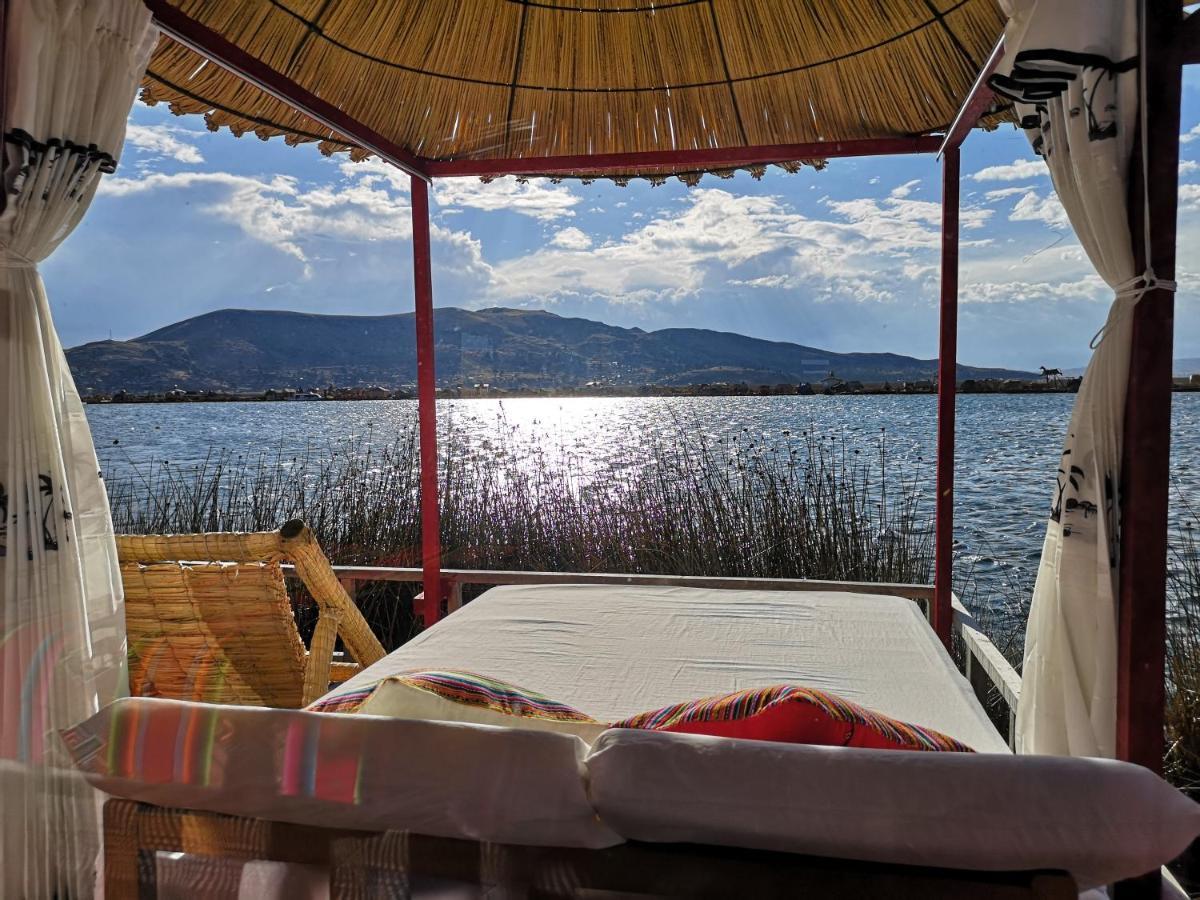 Uros Titicaca Marca Lodge ปูโน ภายนอก รูปภาพ