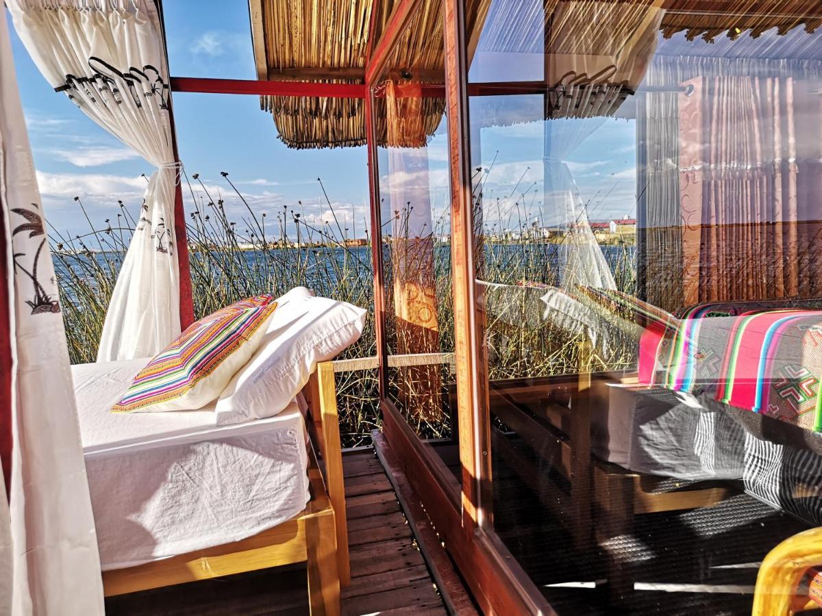 Uros Titicaca Marca Lodge ปูโน ภายนอก รูปภาพ