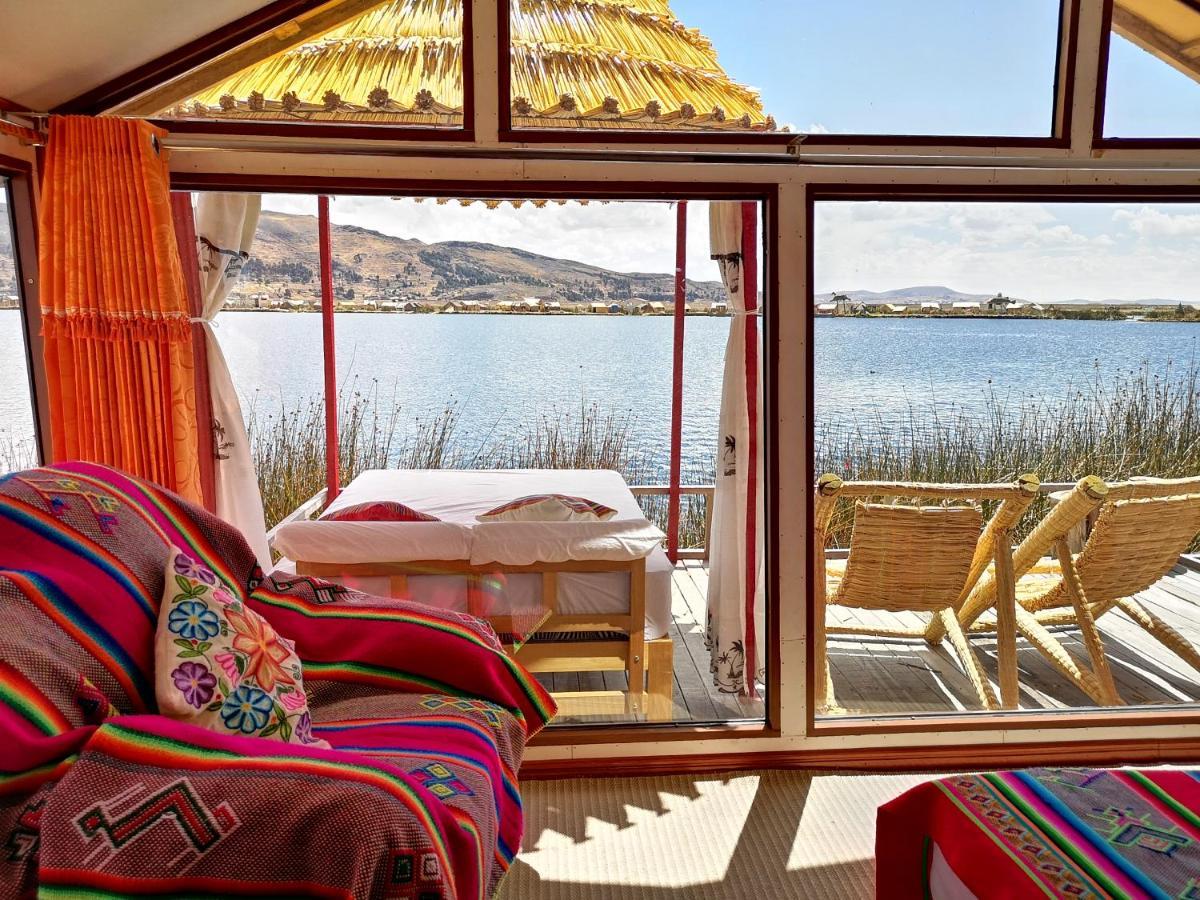 Uros Titicaca Marca Lodge ปูโน ภายนอก รูปภาพ