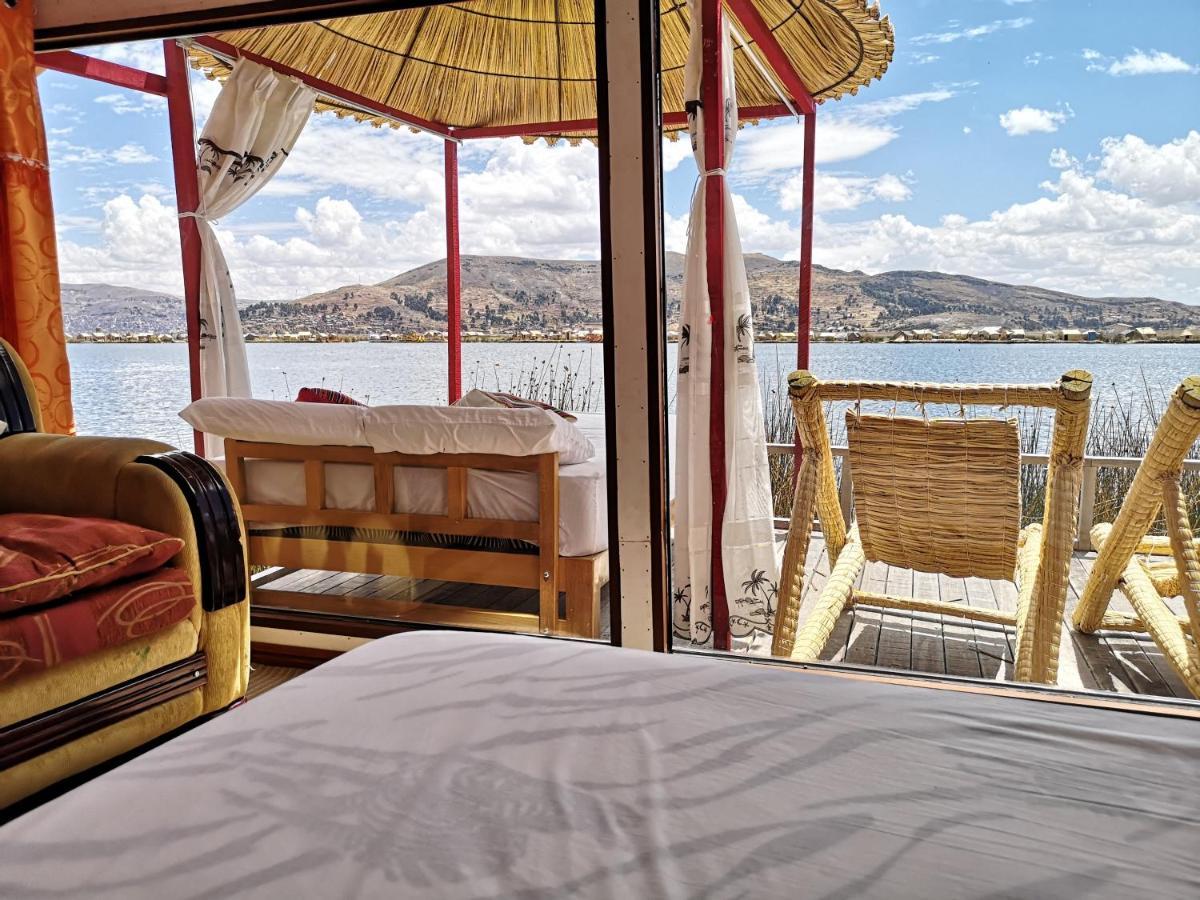 Uros Titicaca Marca Lodge ปูโน ภายนอก รูปภาพ