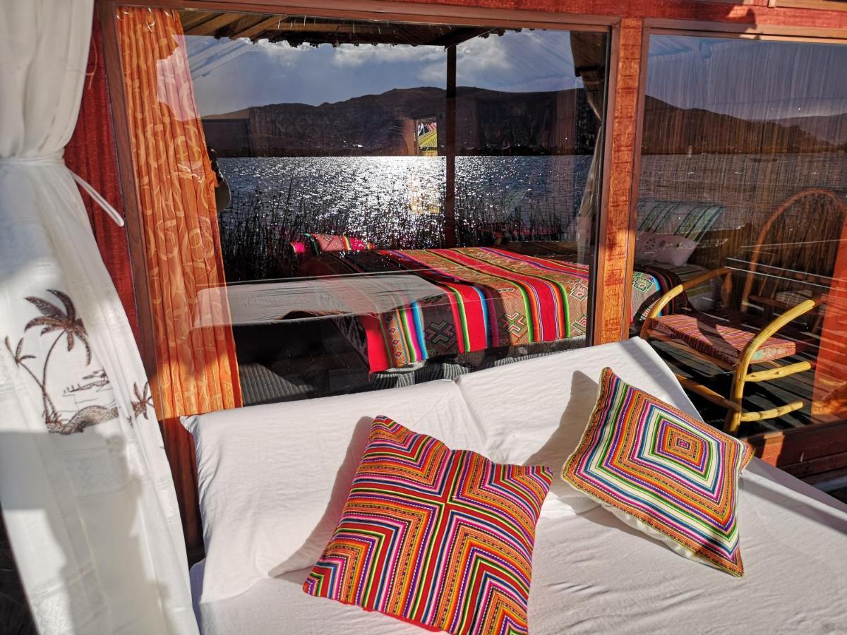 Uros Titicaca Marca Lodge ปูโน ภายนอก รูปภาพ