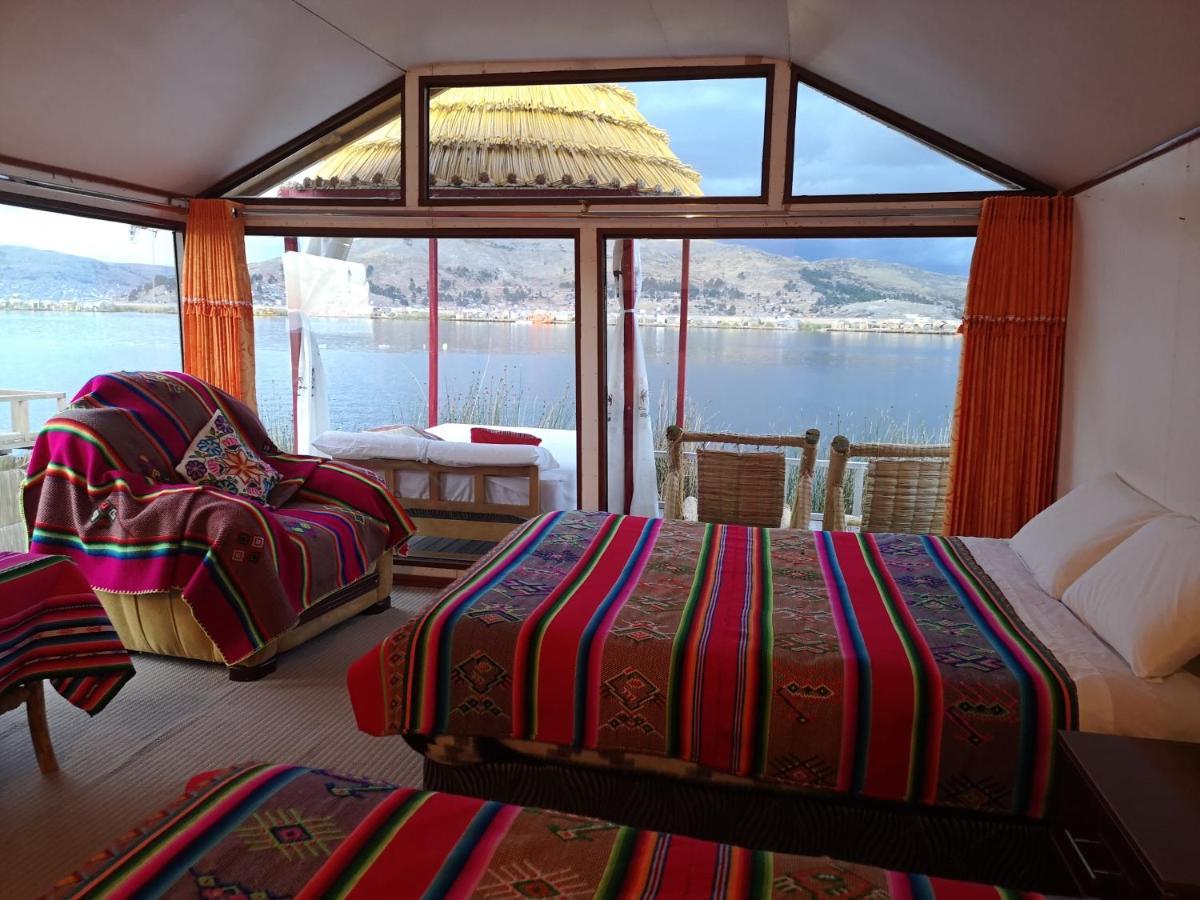 Uros Titicaca Marca Lodge ปูโน ภายนอก รูปภาพ