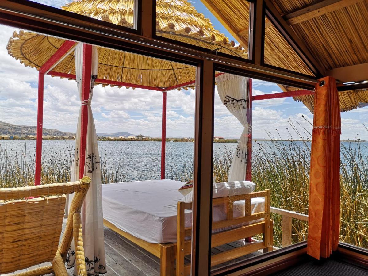 Uros Titicaca Marca Lodge ปูโน ภายนอก รูปภาพ