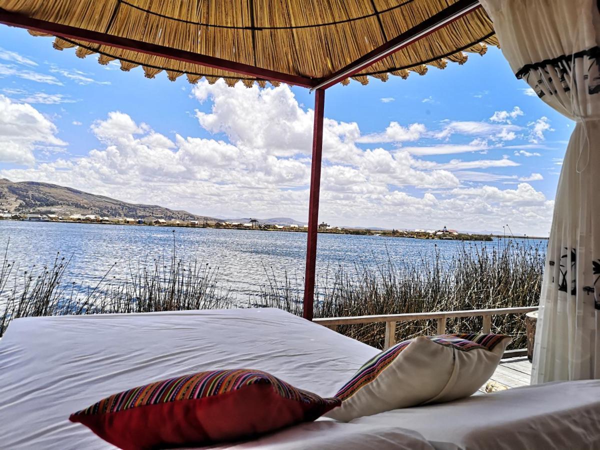 Uros Titicaca Marca Lodge ปูโน ภายนอก รูปภาพ