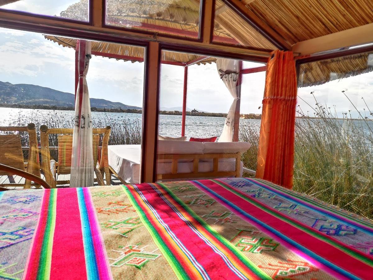 Uros Titicaca Marca Lodge ปูโน ภายนอก รูปภาพ