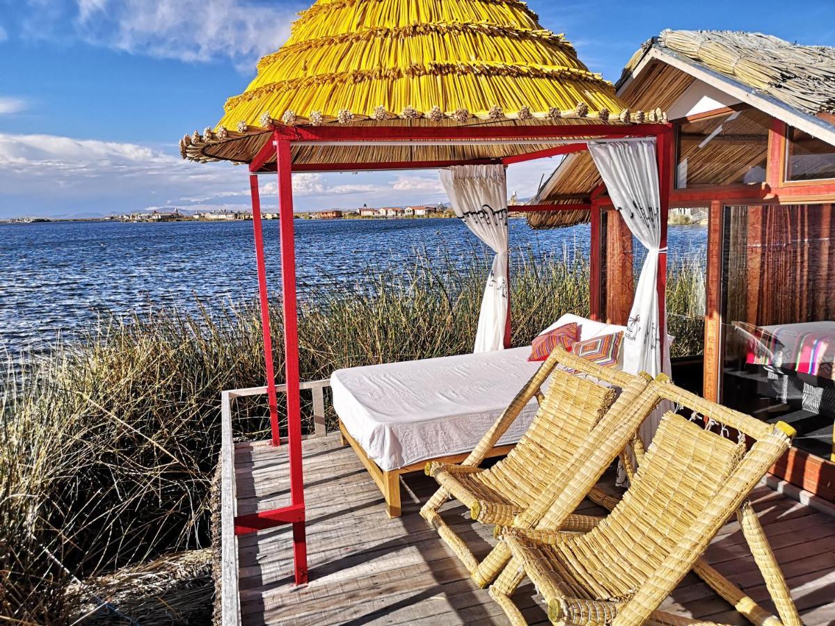 Uros Titicaca Marca Lodge ปูโน ภายนอก รูปภาพ