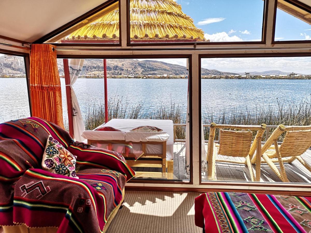 Uros Titicaca Marca Lodge ปูโน ภายนอก รูปภาพ